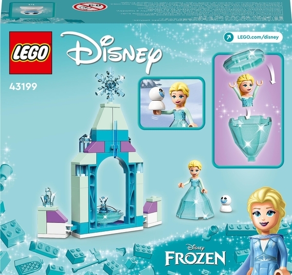 Конструктор LEGO Disney Двір замку Ельзи, 53 деталей (43199) - Pampik - 9