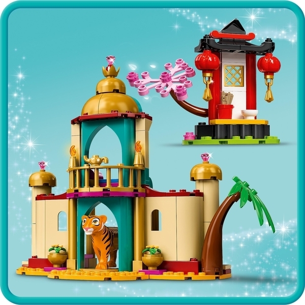 Конструктор LEGO Disney Пригоди Жасмін та Мулан, 176 деталей (43208) - Pampik - 5