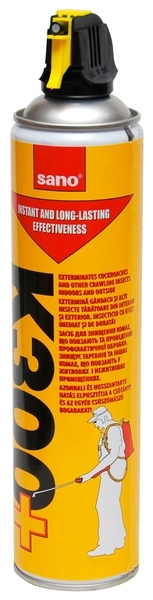 Cредство для уничтожения насекомых Sano К300, 630 мл - Pampik