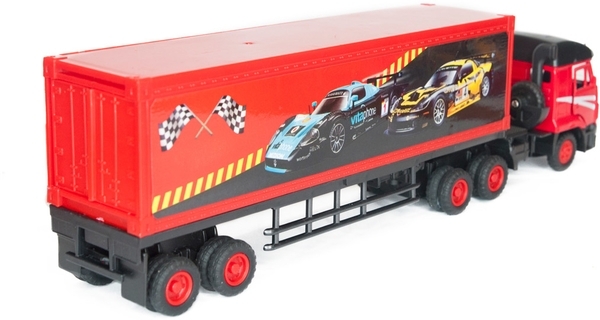 Автомодель Technopark Фура авторалі, інерційна, червоний (CT10-108-7/2(21)) - Pampik - 2