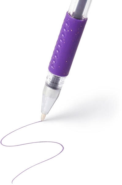 Набір ароматних гелевих ручок Scentos Мерехтливі кольори, 8 шт. (25012) - Pampik - 3