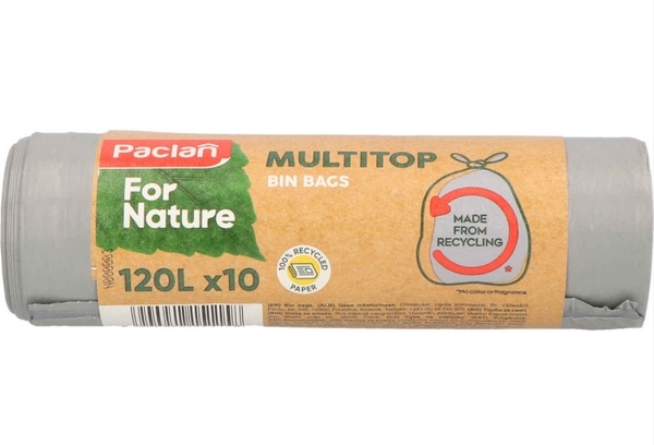 Paclan Multitop мішки для сміття 120л - Pampik