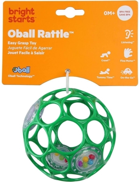 Брязкальце Bright Starts Rattle, салатовий (11483.02) - Pampik - 3