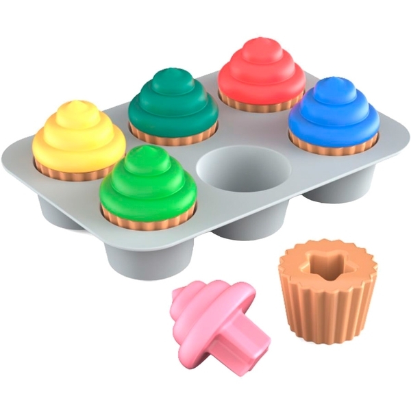 Іграшка-сортер Bright Starts Sort & Sweet Cupcakes (12499) - Pampik