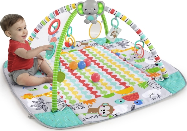 Розвиваючий килимок 5 в 1 Bright Starts Totally Tropical (12624) - Pampik - 3