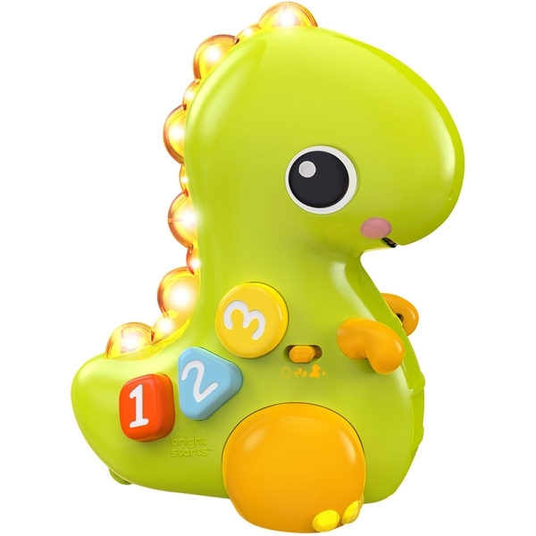 Іграшка музична Bright Starts Go, Go, Dino (12506) - Pampik