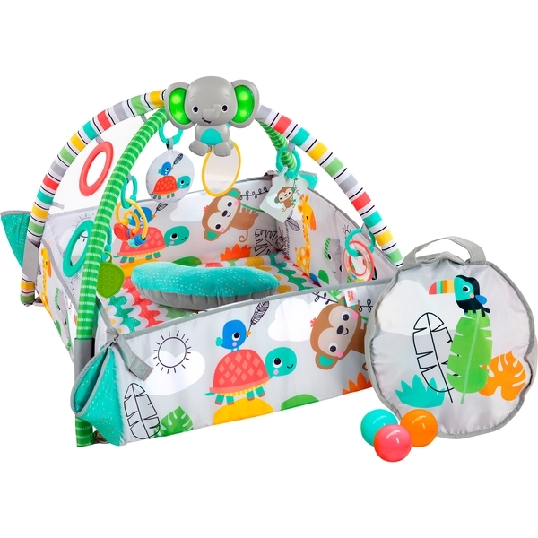 Розвиваючий килимок 5 в 1 Bright Starts Totally Tropical (12624) - Pampik