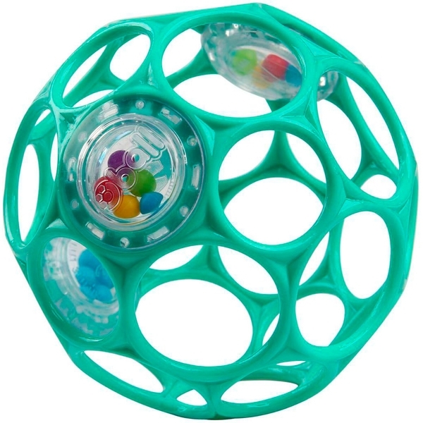 Брязкальце Bright Starts Rattle, зелений (11483.01) - Pampik