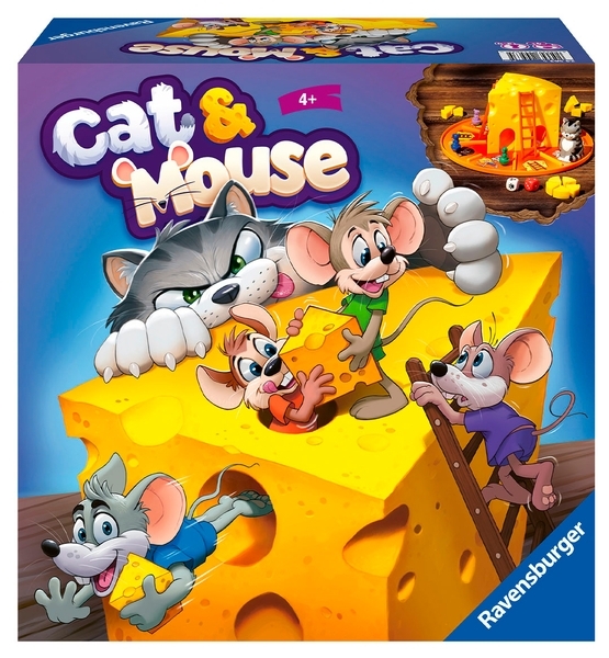 Настільна гра Ravensburger Кіт та Мишки (24563) - Pampik
