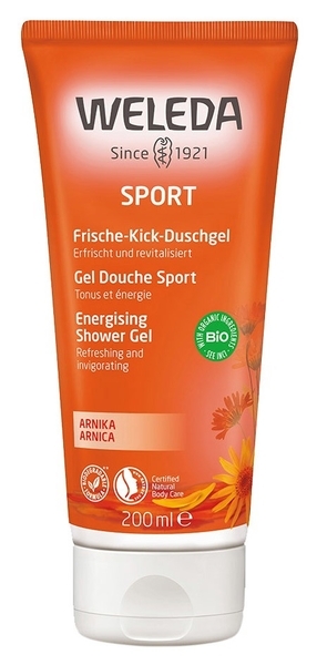 Гель для душу Weleda Арніка Спорт, 200 мл - Pampik