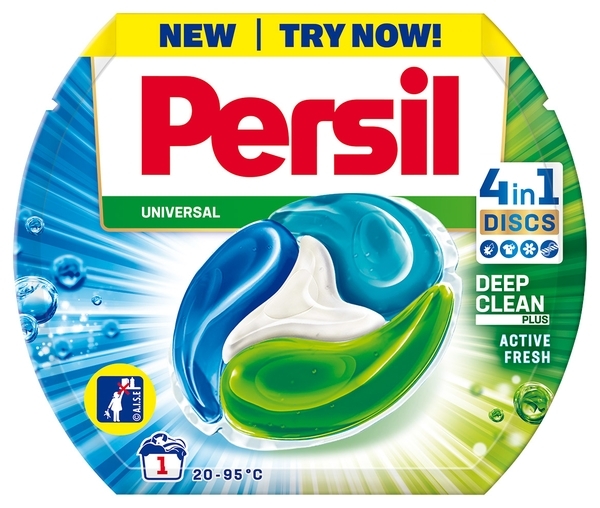 Подарунок. Диск для прання Persil Universal, 1 цикл прання - Pampik