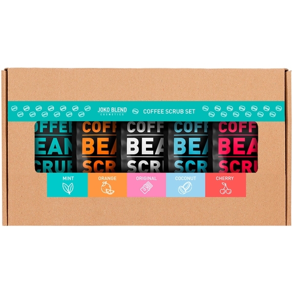 Набор для тела Joko Blend Coffee Body Scrub Set of 5 (734931) - Pampik