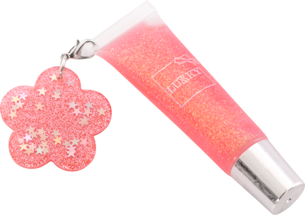 Блиск для губ Lukky Блискуча Зірка, кораловий, 7 мл - Pampik - 2