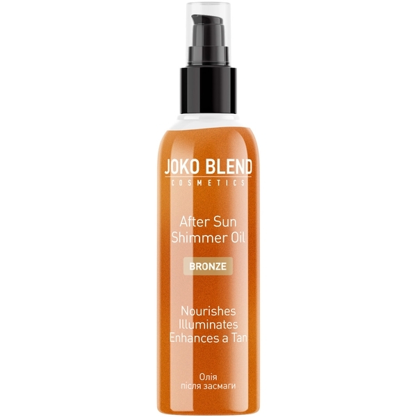 Масло після засмаги Joko Blend After Sun Shimmer Oil Bronze з шіммером, 100 мл - Pampik