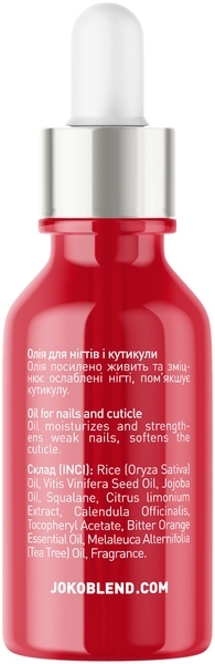 Олія для нігтів і кутикули Joko Blend Nail & Culicule Therapy, 10 мл - Pampik - 2
