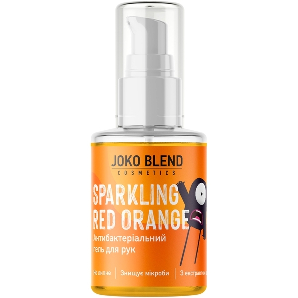 Антисептик для рук гель Joko Blend Sparkling Red Orange, 30 мл - Pampik