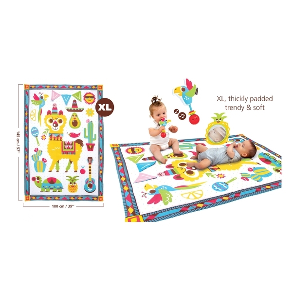 Розвиваючий килимок Yookidoo Fiesta (73789) - Pampik - 3