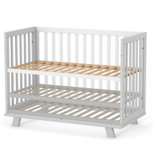 Дитяче ліжко Верес Мангеттен, білий з сірим (1.1.70.32.17) - Pampik - 5