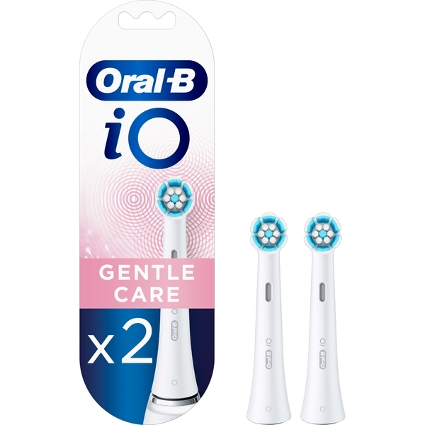 Насадки для електричної зубної щітки Oral-B iO Gentle Care, білий, 2 шт. - Pampik