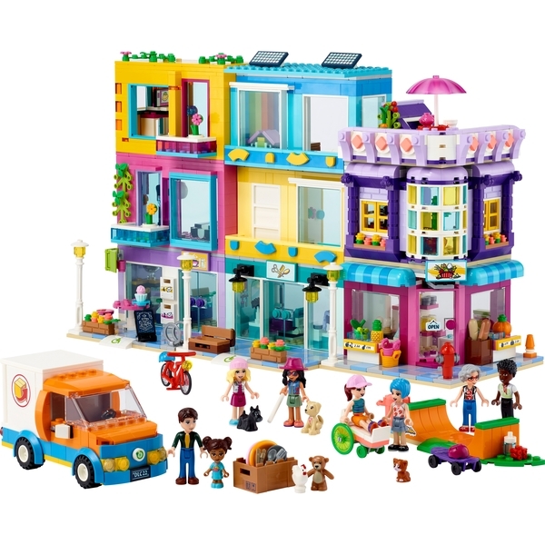 Конструктор LEGO Friends Будинок на центральній вулиці, 1682 деталі (41704) - Pampik - 2