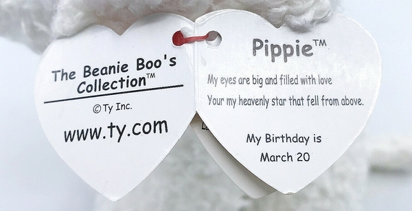 М'яка іграшка TY Beanie Boo's Щеня Pippie, 25 см (37065) - Pampik - 3