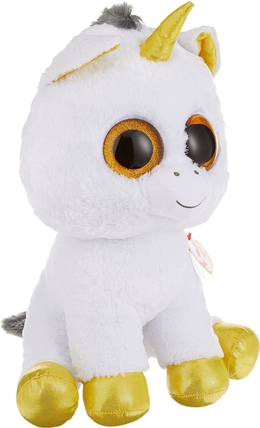 М'яка іграшка TY Beanie Boo's Білий єдиноріг Pegasus, 25 см (36825) - Pampik - 5