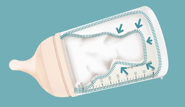 Антиколіковий набір для годування Suavinex ZERO.ZERO, 180 мл (306422) - Pampik - 9