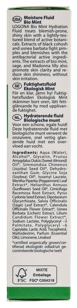 Біо-Крем-флюїд Logona М'ята для проблемної шкіри, 30 мл - Pampik - 3