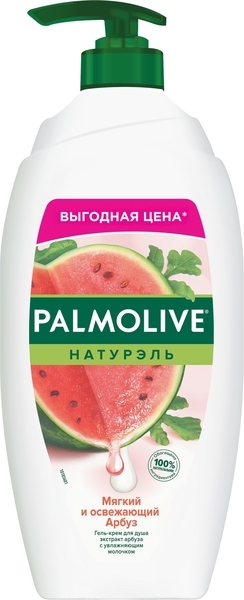 Гель для душа Palmolive Натурель Мягкий и освежающий арбуз, 750 мл - Pampik - 4