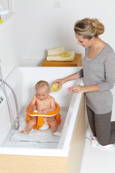 Сидіння для ванни OK Baby Flipper Evolution з термодатчиком, салатовий (37994440) - Pampik - 12