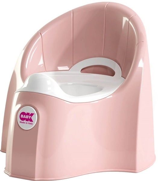 Анатомічний горщик OK Baby Pasha, ніжно-рожевий - Pampik - 2