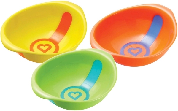 Набір термочутливих мисок Munchkin White Hot, 3 шт. (12100) - Pampik - 2