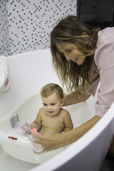 Детская ванночка OK Baby Laguna, розовый (37935435) - Pampik - 8