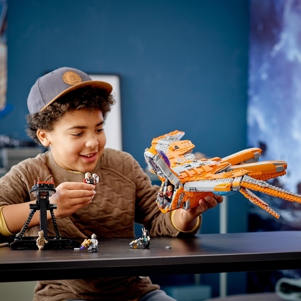 Конструктор LEGO Marvel Корабель Стражів, 1901 деталей (76193) - Pampik - 8