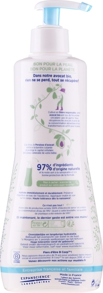 Зволожувальний лосьйон для тіла Mustela Hydra-Bebe Body Lotion, 300 мл - Pampik - 2