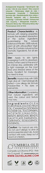 Масло для тіла Olivella, розслаблюючу, 250 мл - Pampik - 3