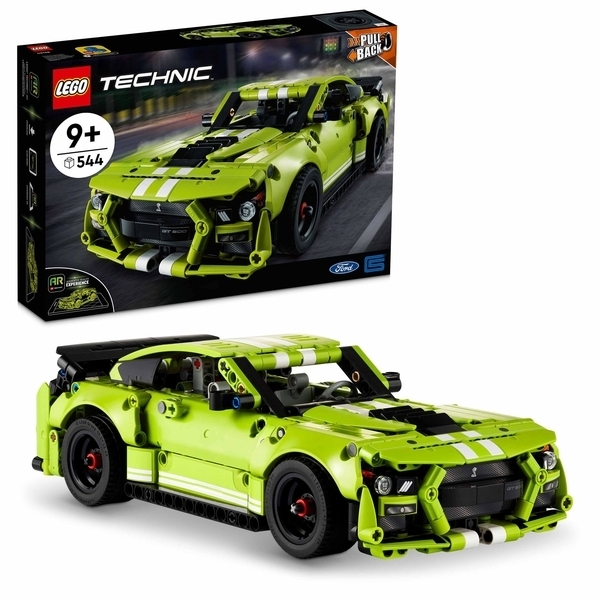 Конструктор LEGO Technic Ford Mustang Shelby GT500, 544 деталей (42138) - Pampik - 2