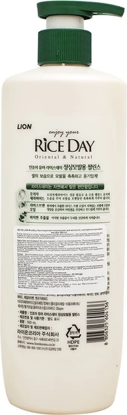 Кондиціонер Lion Riceday, для нормального волосся, 550 мл - Pampik - 2