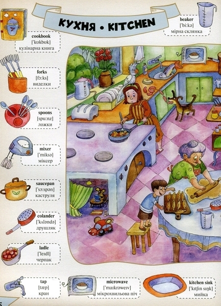 Моя перша. 1000 англійських слів (437752) - Pampik - 7