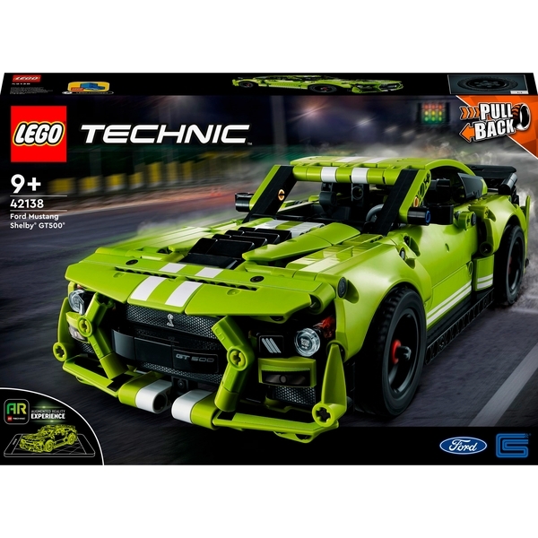 Конструктор LEGO Technic Ford Mustang Shelby GT500, 544 деталей (42138) - Pampik