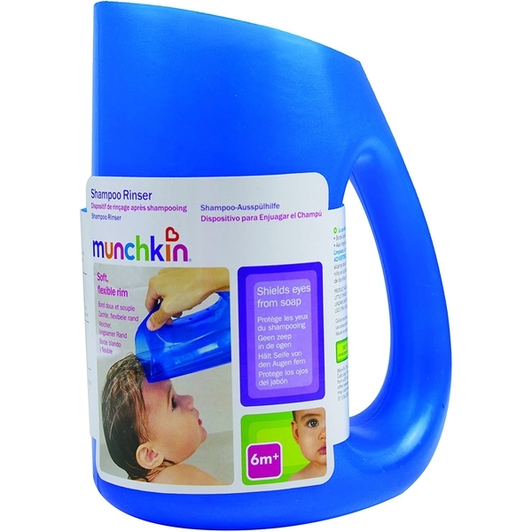 Глечик для миття волосся Munchkin, блакитний (27109.01) - Pampik