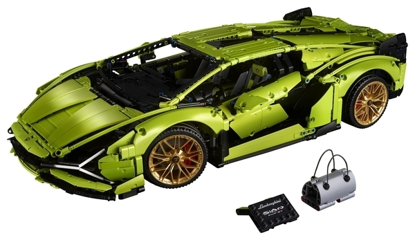 Конструктор LEGO Technic Lamborghini Sián FKP 37, 3696 деталей (42115) - Pampik - 4