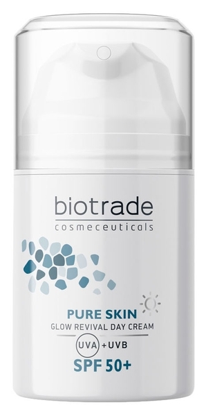 Денний крем для обличчя Biotrade Pure Skin SPF 50 Проти перших ознак старіння, 50 мл - Pampik