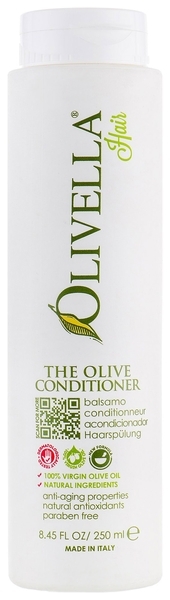 Кондиционер Olivella для укрепления волос, на основе оливкового экстракта, 250 мл