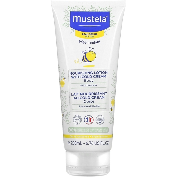 Питательный лосьон для очень сухой кожи Mustela Nourishing Lotion with Cold Cream, 200 мл - Pampik