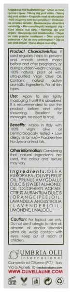 Масло для тіла Olivella, проти розтяжок, 250 мл - Pampik - 3