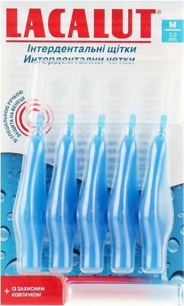 Універсальні щітки Lacalut Interdental, M - Pampik