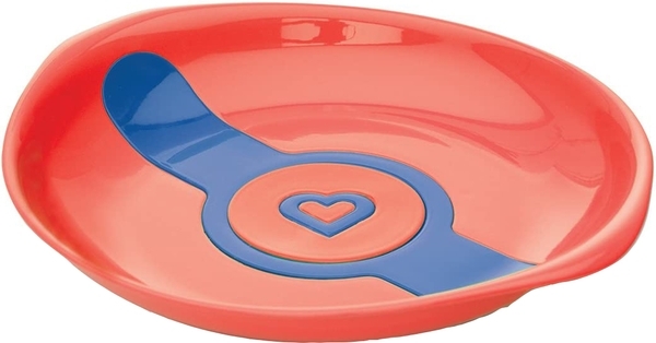 Набор термочувствительных тарелок Munchkin White Hot, 2 шт, зеленый и оранжевый (012104.021) - Pampik - 2