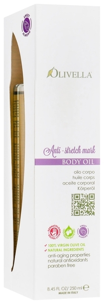 Масло для тіла Olivella, проти розтяжок, 250 мл - Pampik - 2