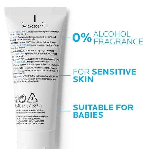 Зволожувальний крем La Roche-Posay Toleriane Sensitive Riche, 40 мл - Pampik - 6